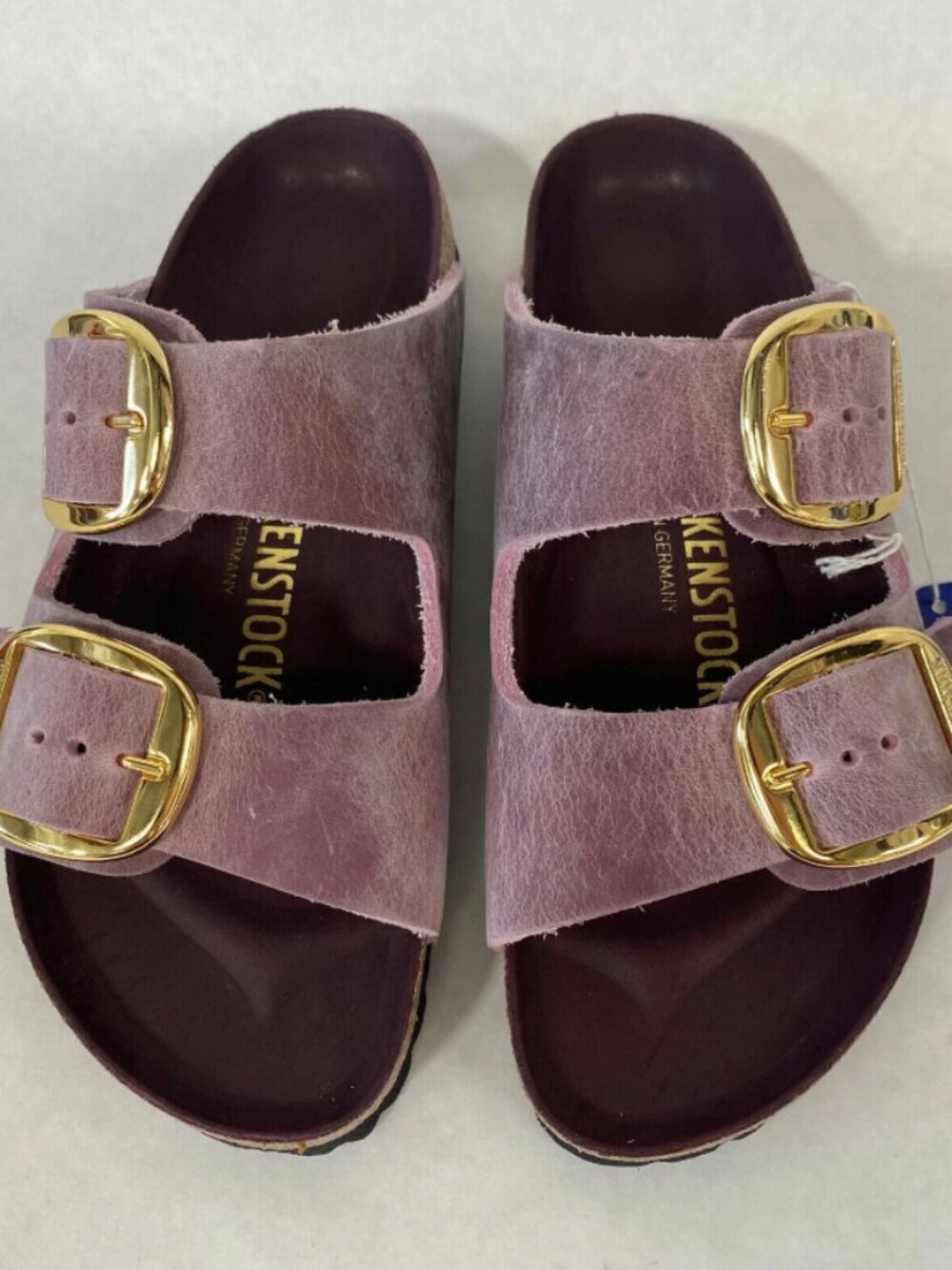 Birkenstock Arizona Big Buckle Lavender Blush Oiled Leather Exquisite Narrow